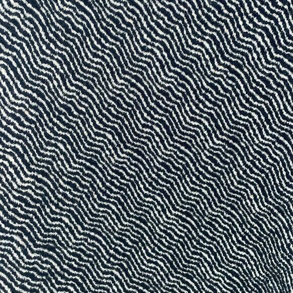 Sita Murt Sweatshirt Blue Jacquard Long Sleeve Shift crew neck Dress size small - Picture 7 of 11